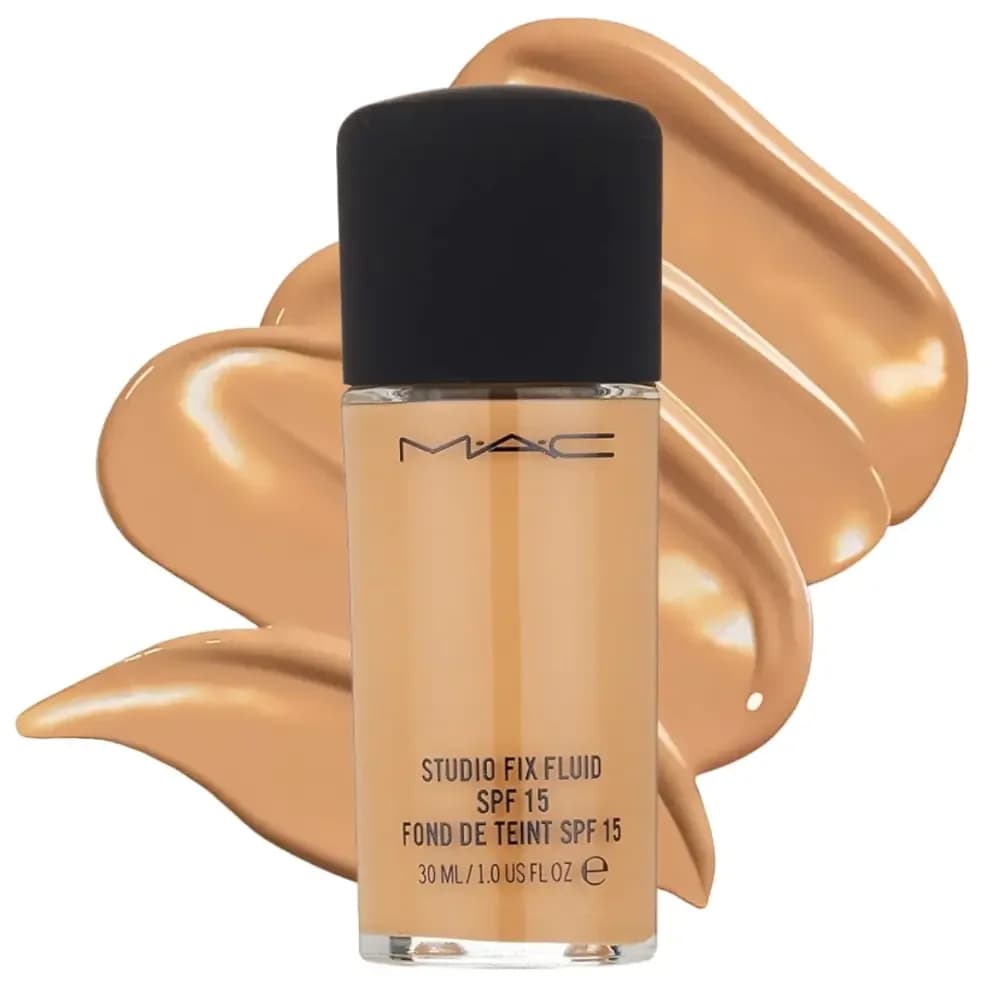 MAC Studio Fix Fluid SPF 15 24HR Matte Foundation + Oil Control - NC35 (30ml) 1