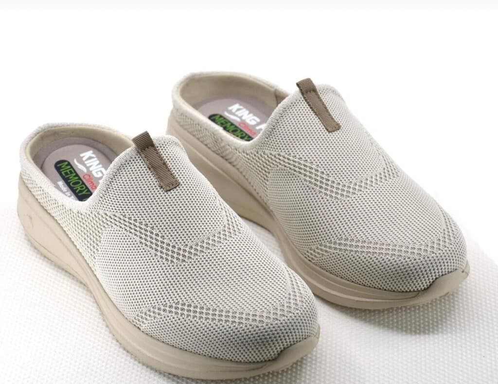 KING PAOLO Women's Shoes - Light Beige (40) 1