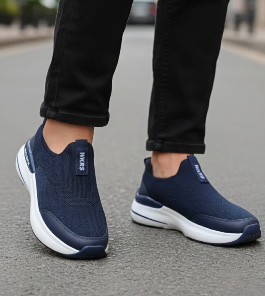 WICKERS Men's Shoes - Navy Blue (44) 1