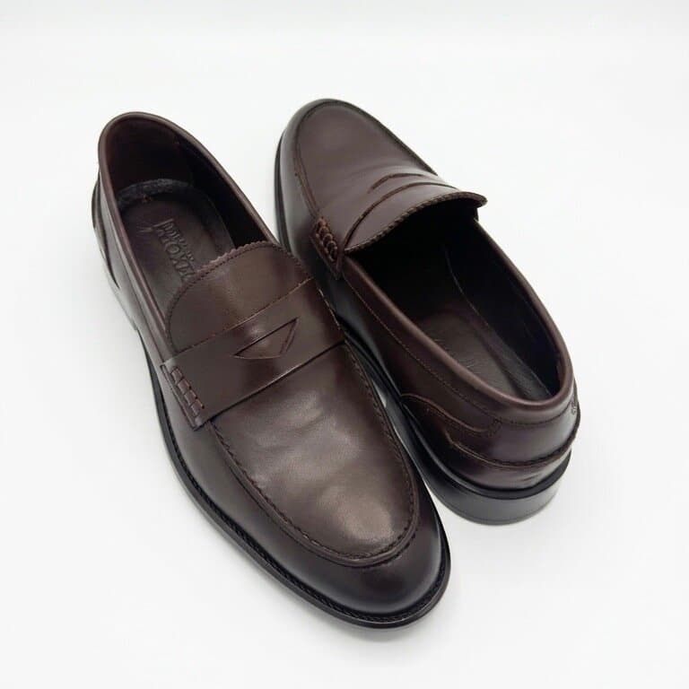 Grand Oxford Men's Leather Shoes - Dark Brown (44) 3