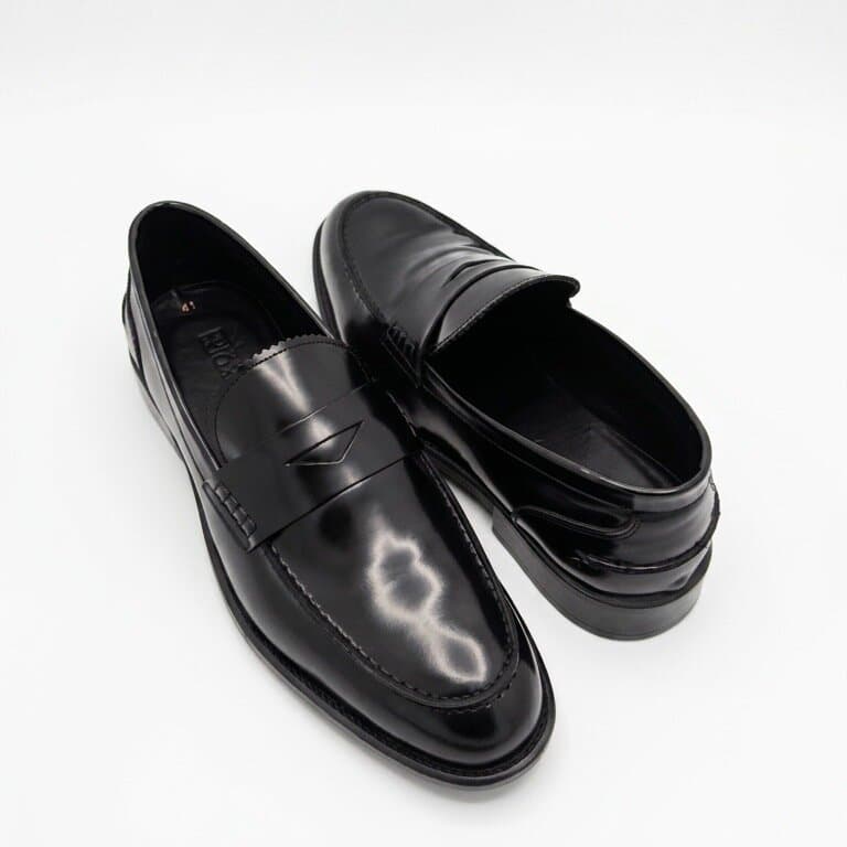 Grand Oxford Men's Leather Shoes - Black (44) 3