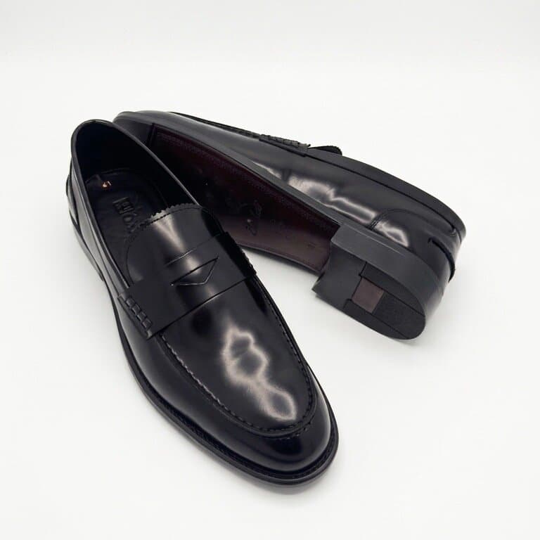 Grand Oxford Men's Leather Shoes - Black (44) 4