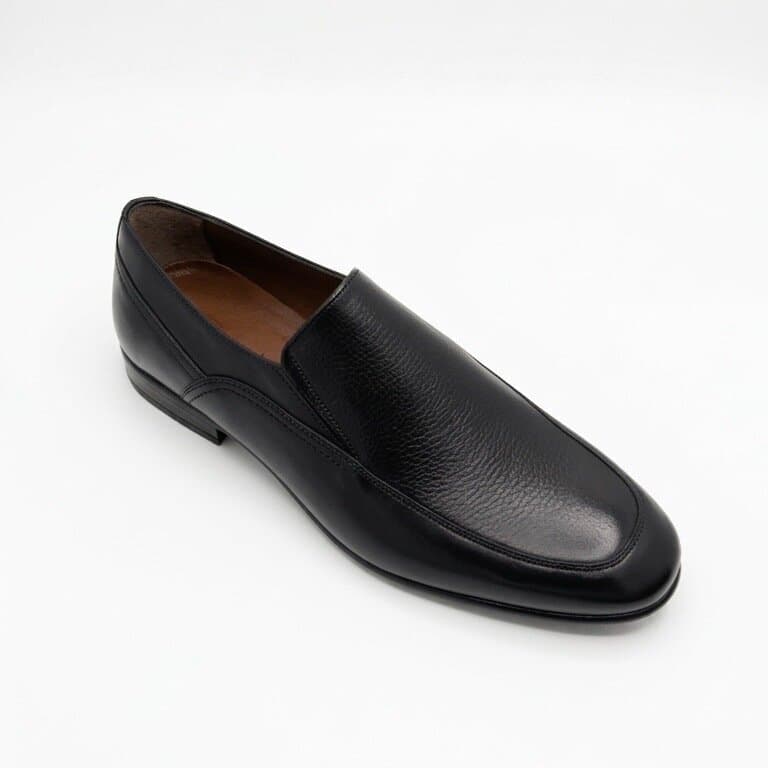 Grand Oxford Men's Leather Shoes - Black (45) 1