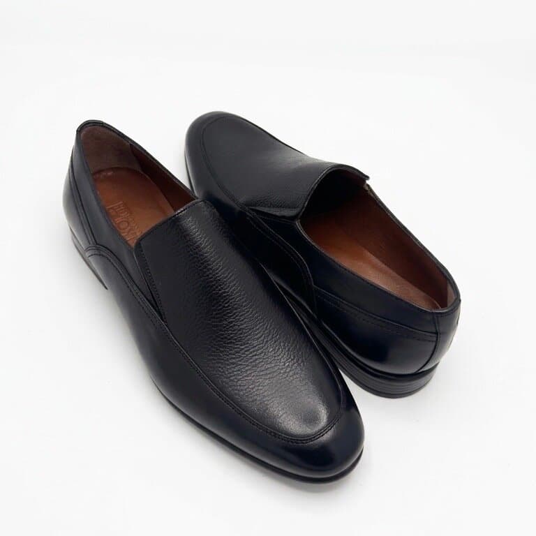 Grand Oxford Men's Leather Shoes - Black (45) 3