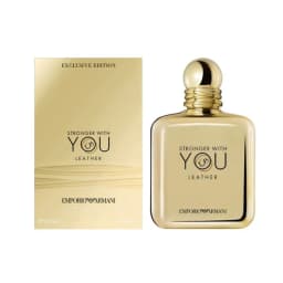 Emporio Armani Stronger With You Leather - EDP (100ml) — photo 1