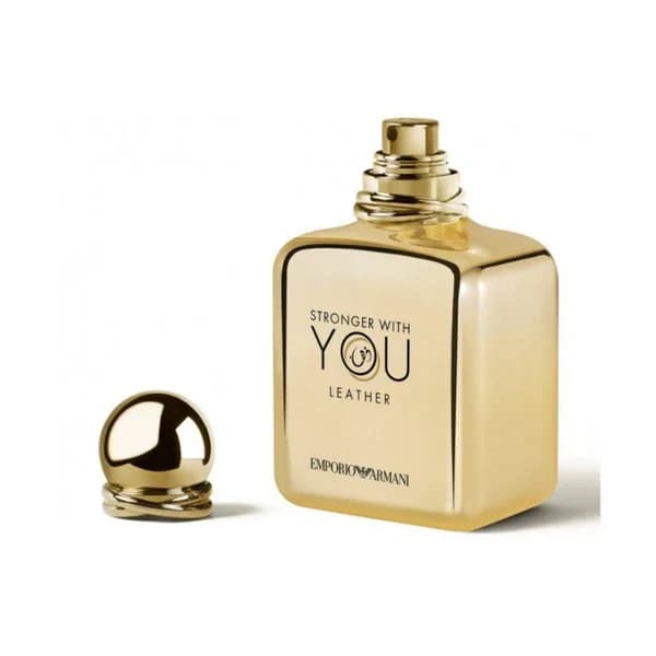 Emporio Armani Stronger With You Leather - EDP (100ml) — photo 2