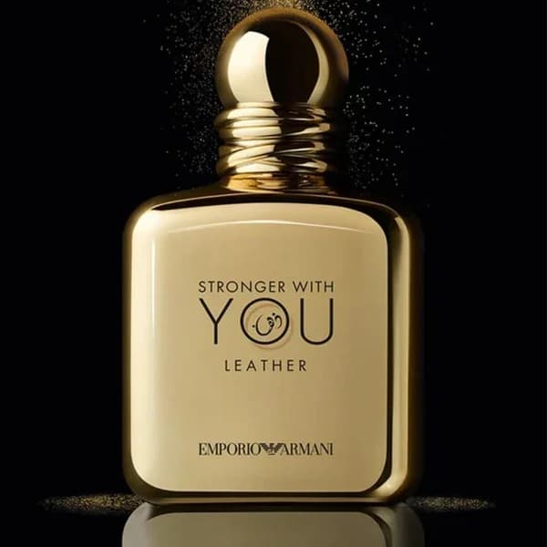 Emporio Armani Stronger With You Leather - EDP (100ml) — photo 3