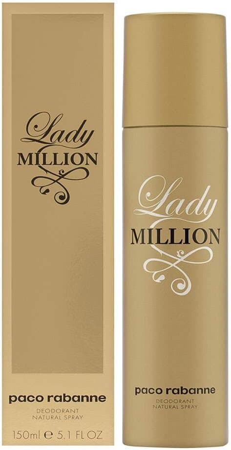 Paco Rabanne Lady Million deodorant natural spray - Deodorant Spray (150ml) 1