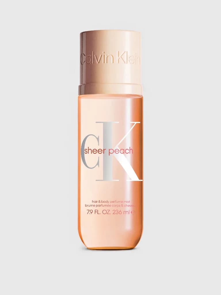 Calvin Klein Sheer Peach Hair & Body Perfume Mist (236ml) 1