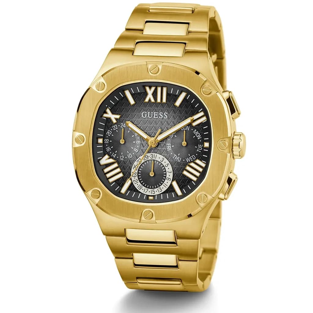 GUESS Men's Watch 42mm - GW0572G2 (Gold) 2