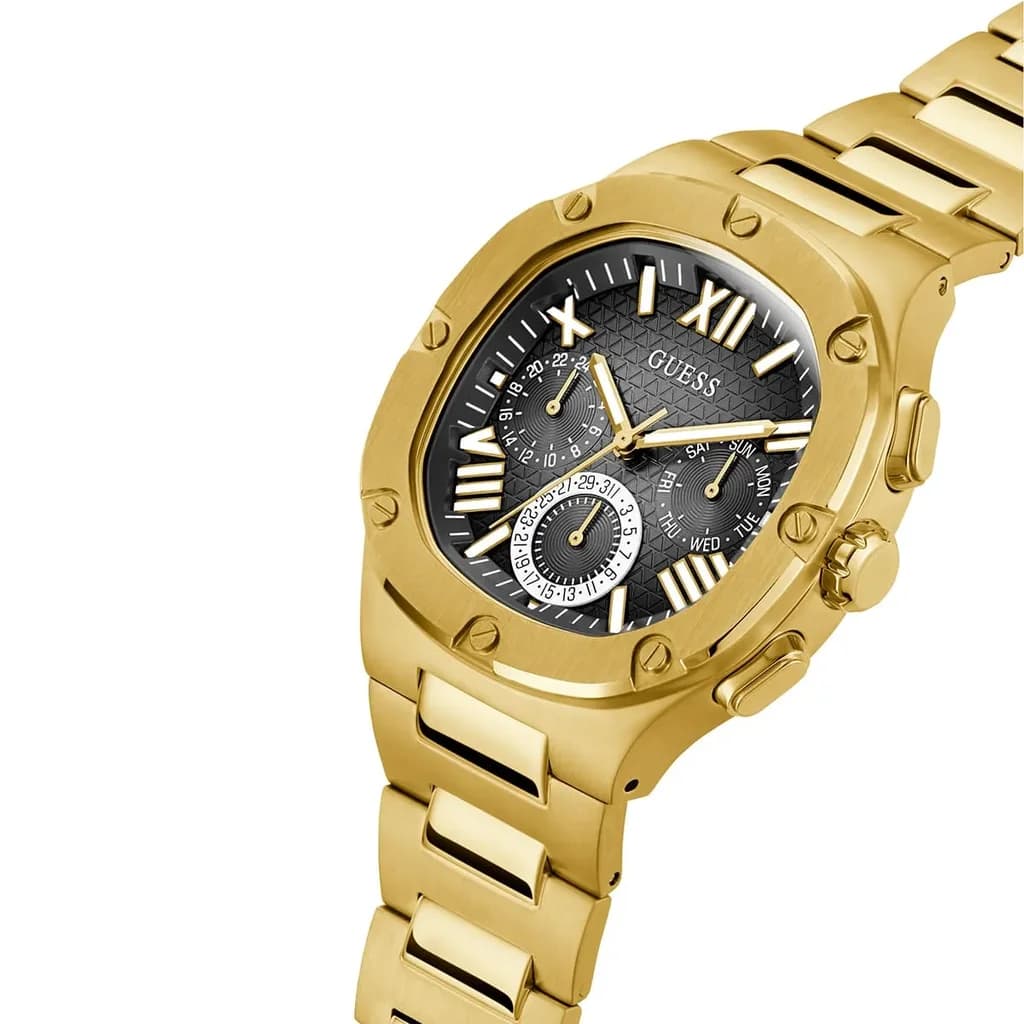 GUESS Men's Watch 42mm - GW0572G2 (Gold) 3