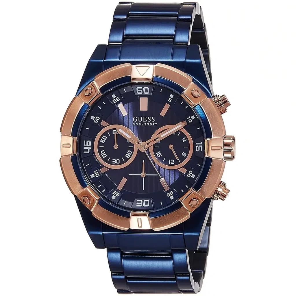 GUESS Men's Watch 48mm - W0377G4 (Blue) 2