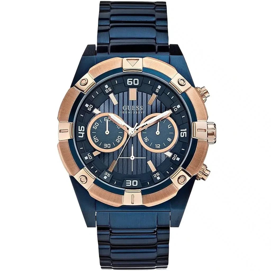 GUESS Men's Watch 48mm - W0377G4 (Blue) 1
