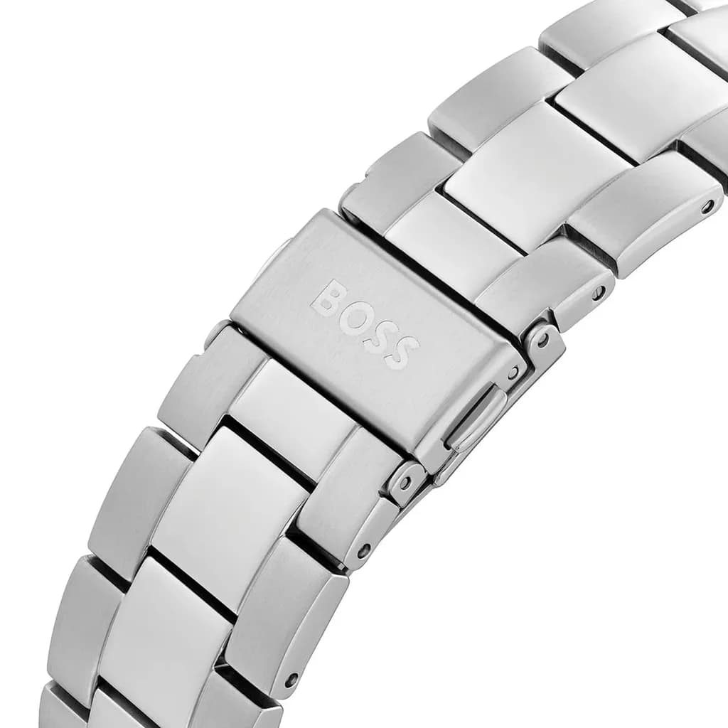 HUGO BOSS Men's Watch 45mm - 1514108 (Silver) 8