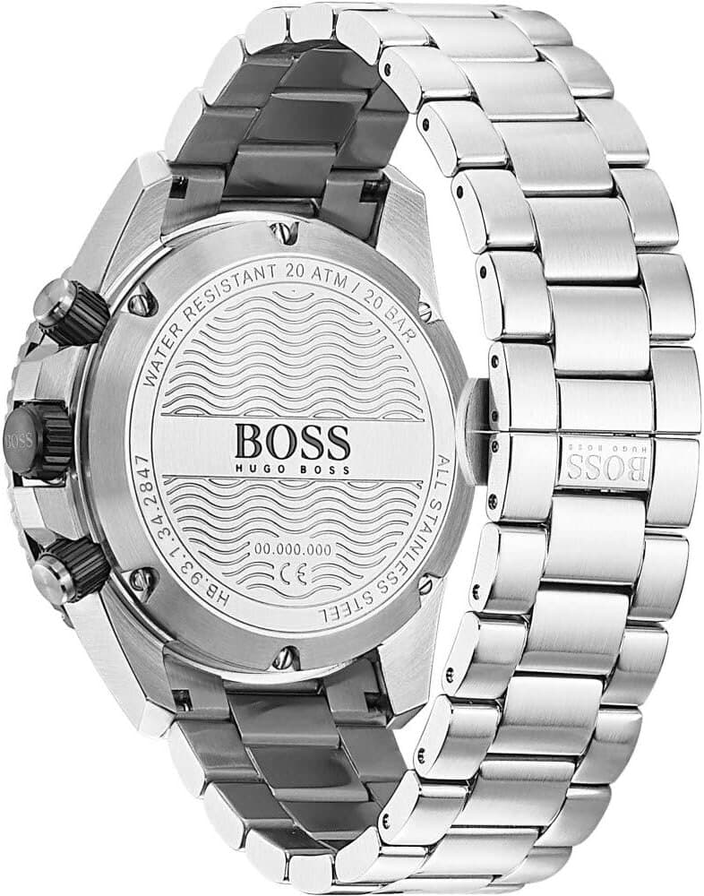 HUGO BOSS Chronograph Men's Watch 45mm - 1513775 (Silver) 3