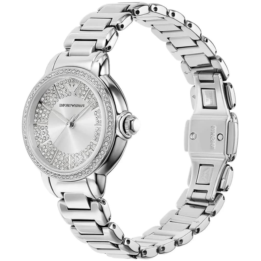 Emporio Armani Women's Watch 32mm - AR11632 (Silver) 4