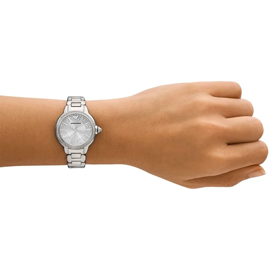 Emporio Armani Women's Watch 32mm - AR11632 (Silver) 9