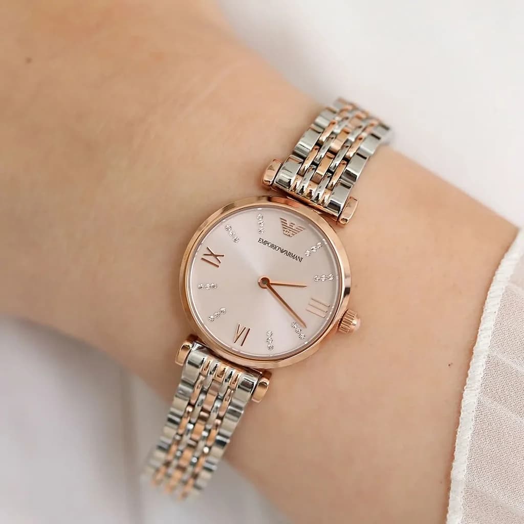 Emporio Armani Women's Watch 28mm - AR11223 (Rose Gold) 9