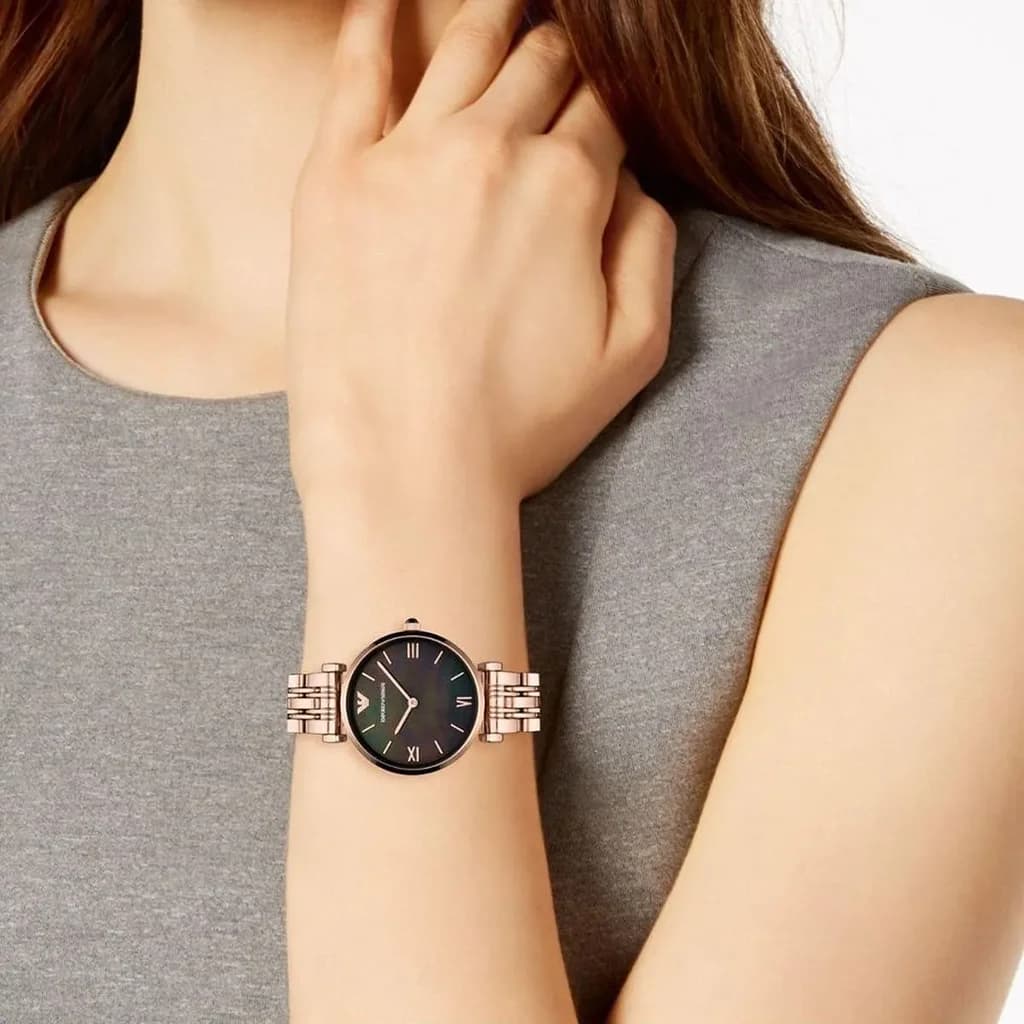 Emporio Armani Women's Watch 32mm - AR11145 (Rose Gold) 7