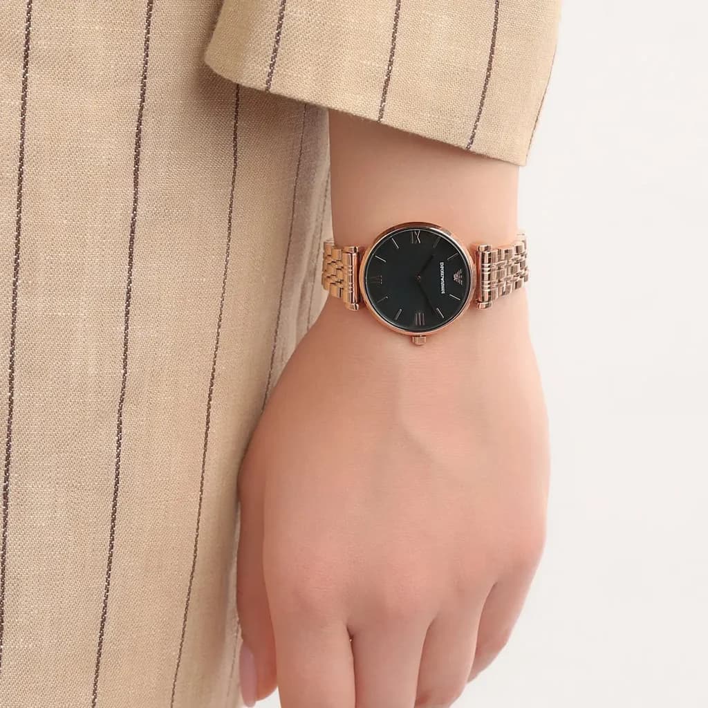 Emporio Armani Women's Watch 32mm - AR11145 (Rose Gold) 9