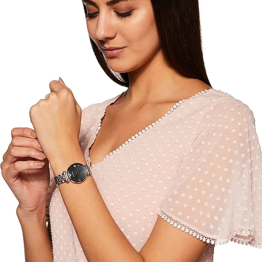 Emporio Armani Women's Watch 32mm - AR11145 (Rose Gold) 10