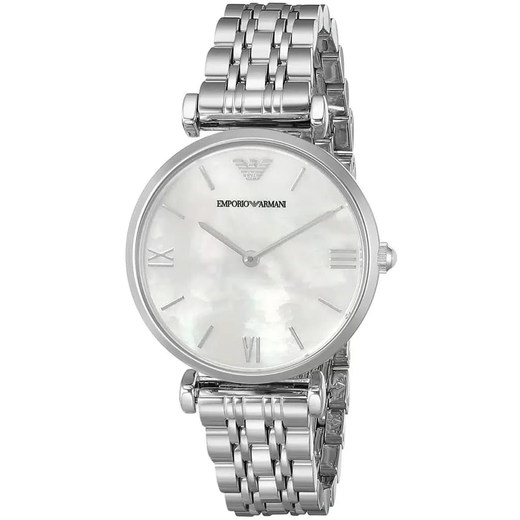 Emporio Armani Women's Watch 32mm - AR1682 (Silver) 2