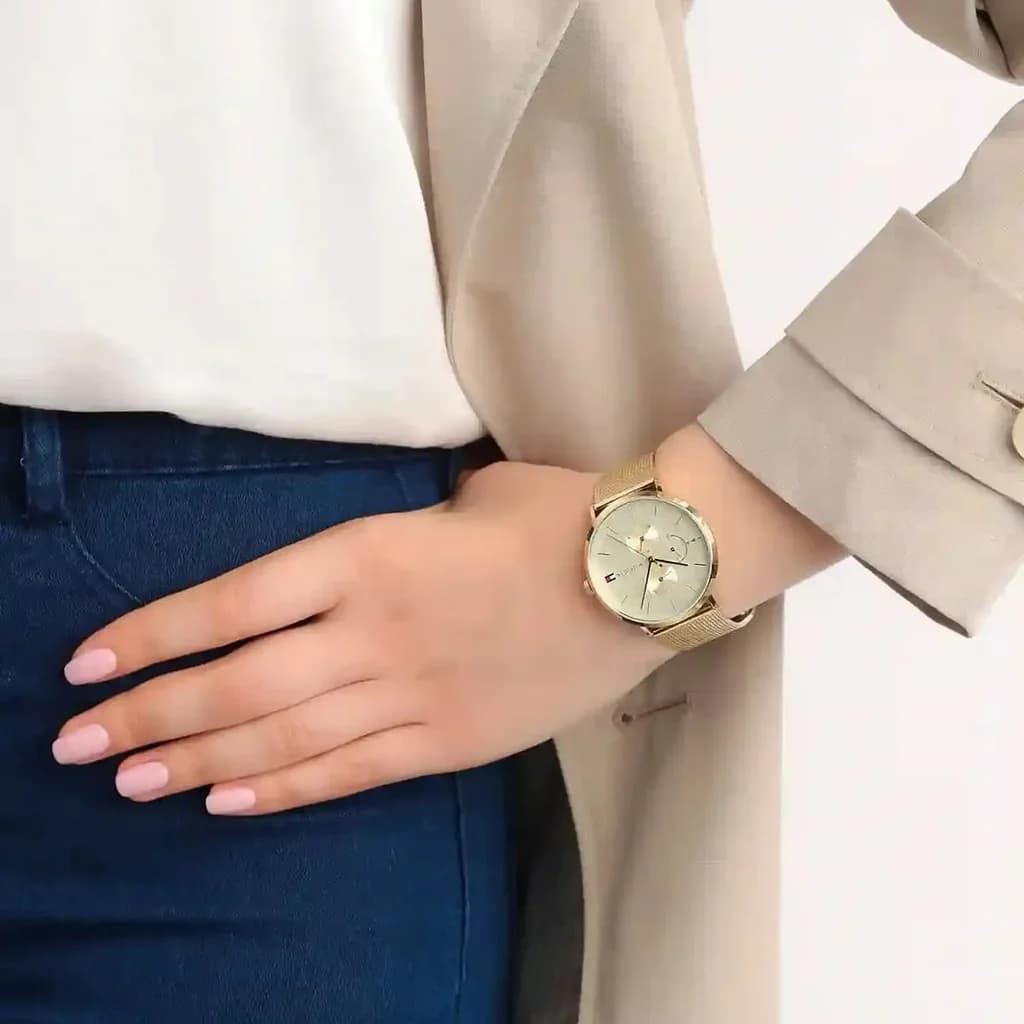 Tommy Hilfiger Women's Watch 40mm - 1781943 (Gold) 11
