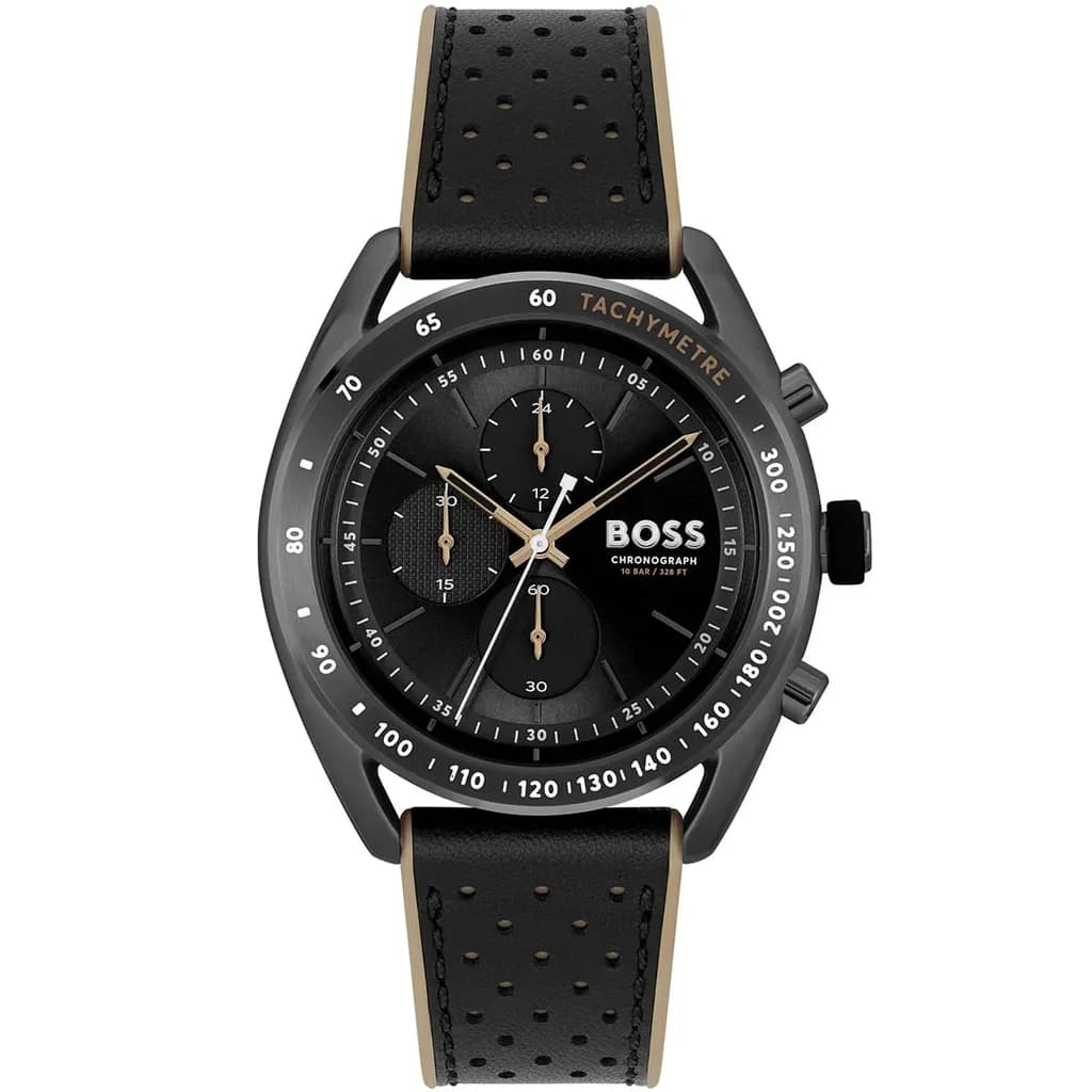 HUGO BOSS Chronograph Men's Watch 44mm - 1514022 (Black) 1