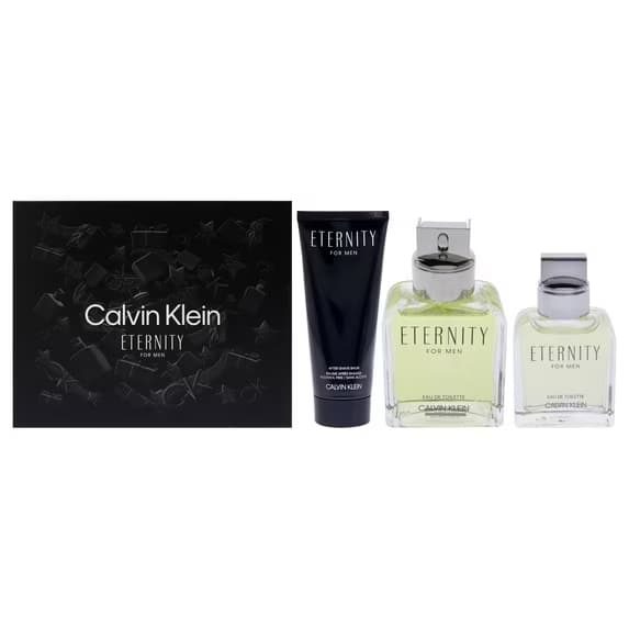 Calvin Klein Eternity for Men Gift Set - EDT & After Shave (100ml+100ml+15ml)