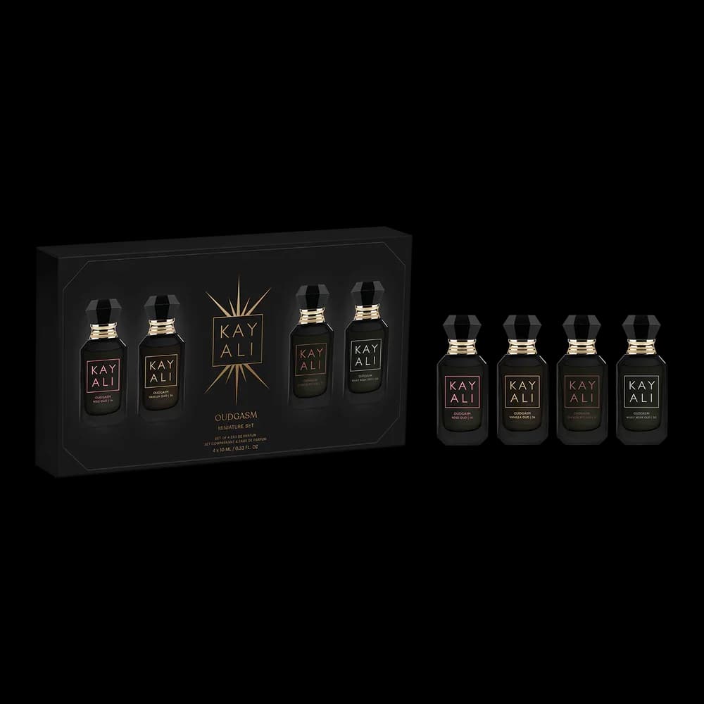 Kayali Oudgasm Miniature Set (Vanilla, Rose, Milky Musk, Chocolate) - EDP (4*10m) 1