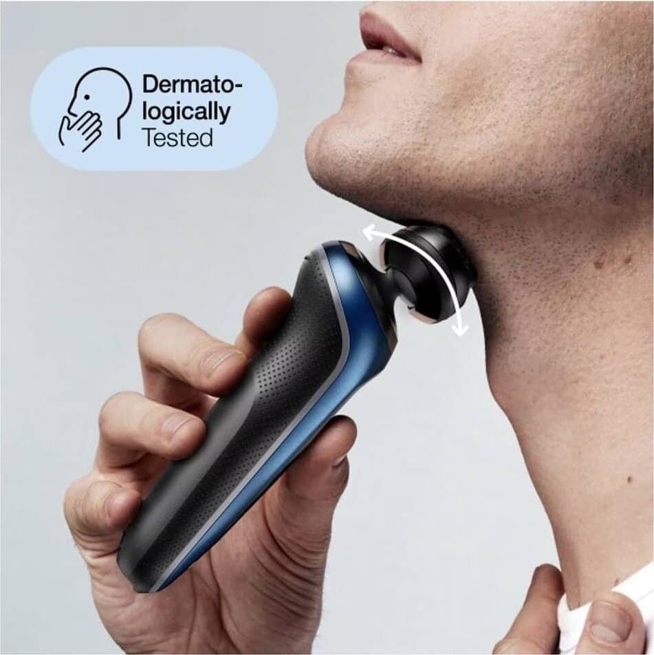 Braun Series 6 Wet & Dry Electric Shaver with Li-Ion Battery - Navy Blue 10