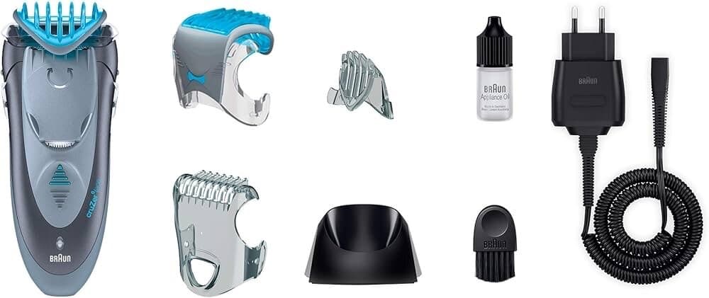 Braun Cruzer 6 Face 3 in 1 Shaver - Gray 2