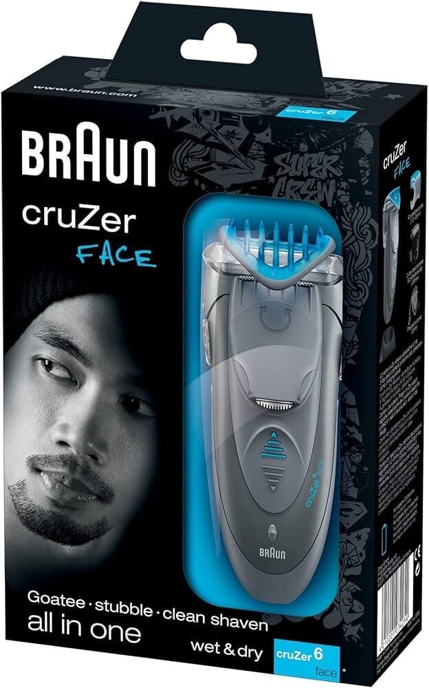 Braun Cruzer 6 Face 3 in 1 Shaver - Gray 3