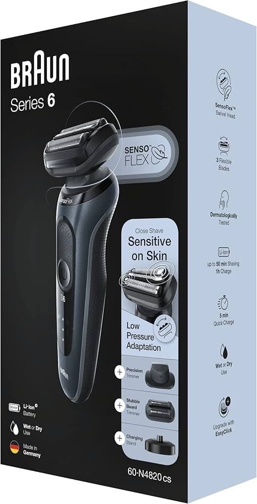 Braun Series 6 Electric Shaver - Black 9