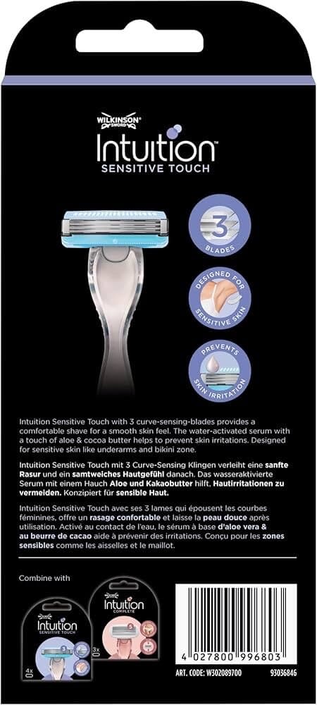 Intuition Sensitive Touch Women's Razor 2