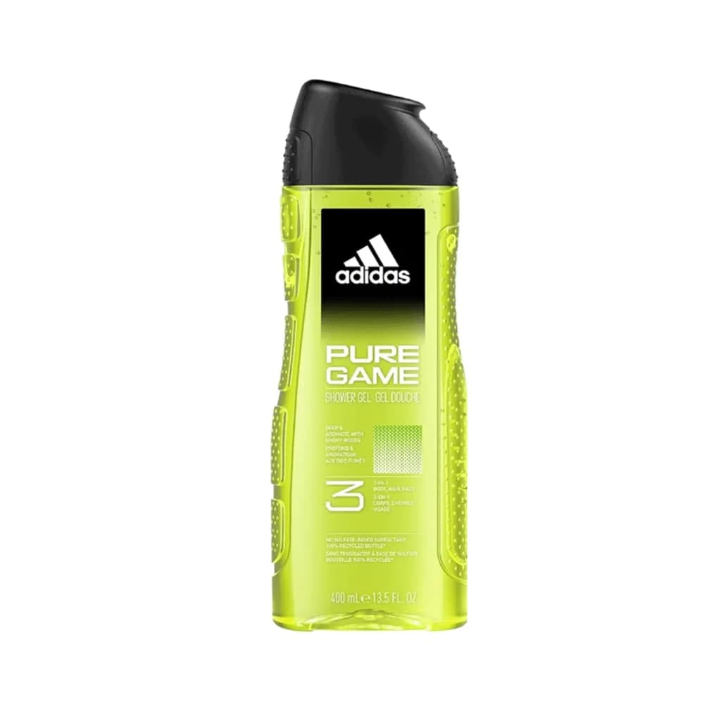 Adidas Men's 3 in 1 Shower Gel - 400ml 1