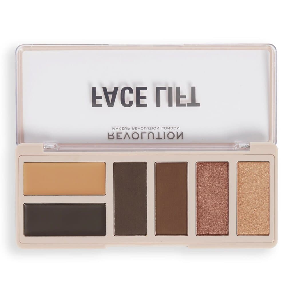 Makeup Revolution Face Lift Palette Tan to Deep 2