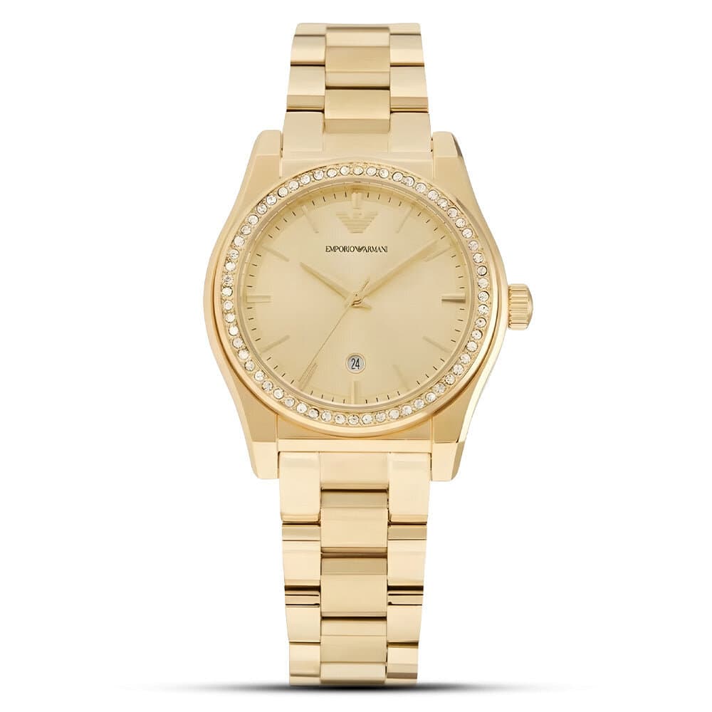 Emporio Armani Women's Watch 34mm - AR11607 (Gold) 1