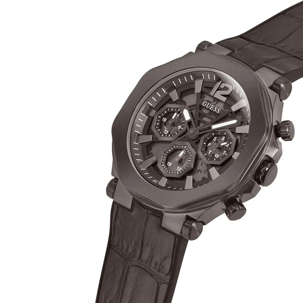 GUESS Men's Watch 46mm - GW0492G2 (Black) 3