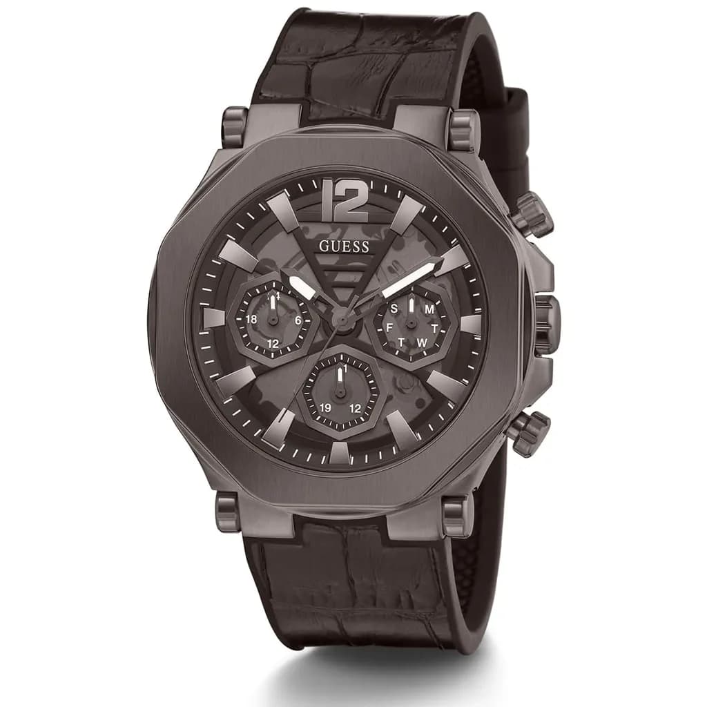 GUESS Men's Watch 46mm - GW0492G2 (Black) 2