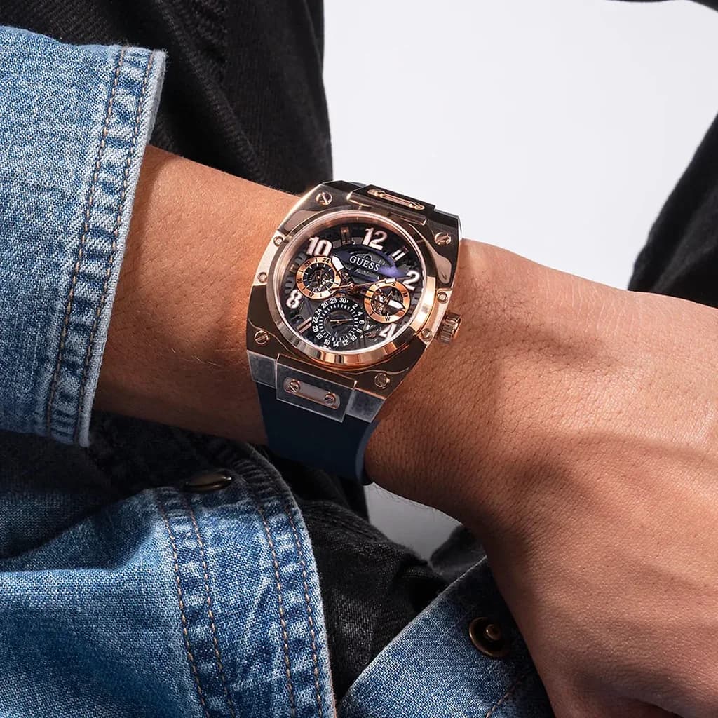 GUESS Men's Watch 43mm - GW0569G3 (Navy Blue) 6