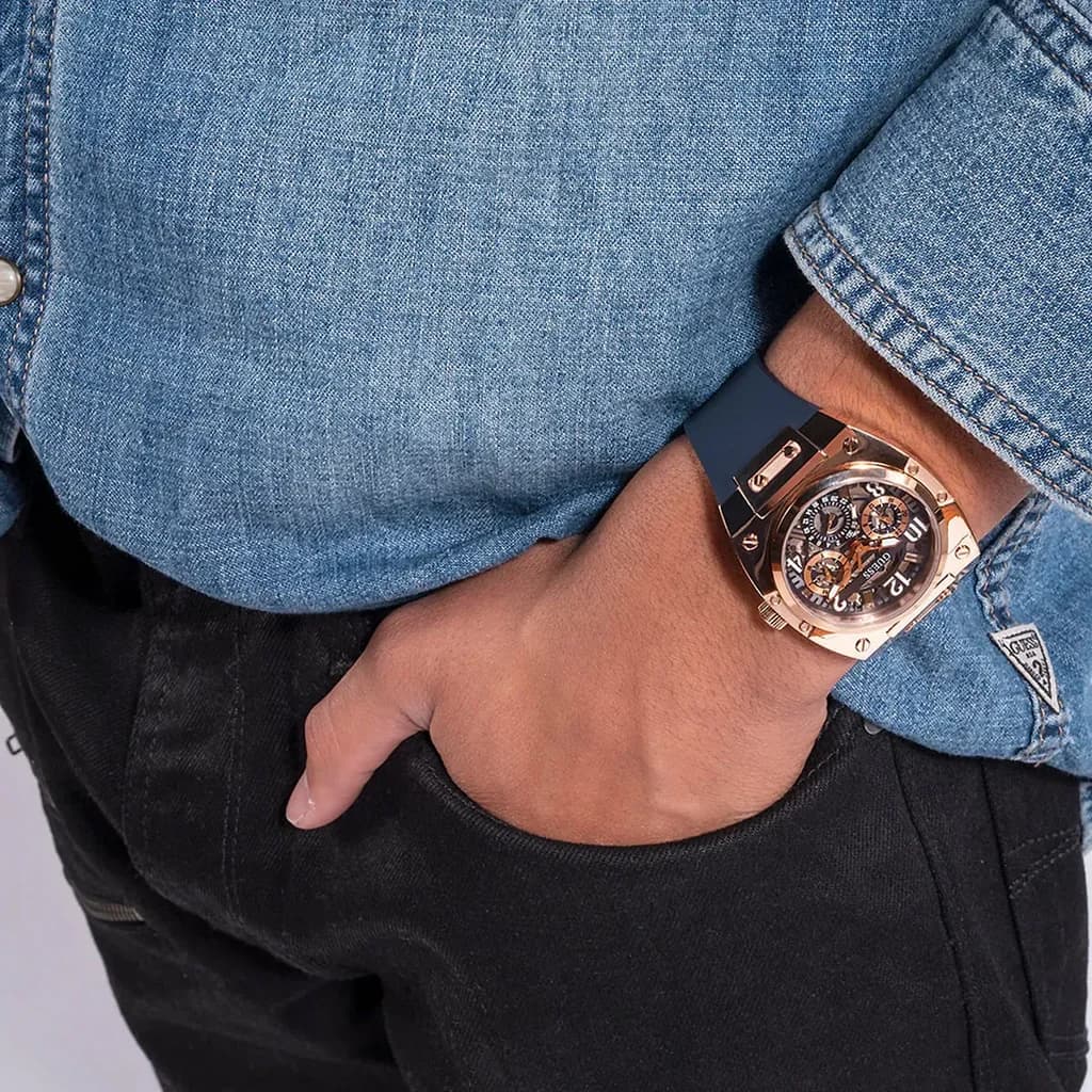 GUESS Men's Watch 43mm - GW0569G3 (Navy Blue) 7