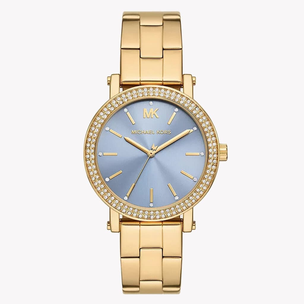 Michael Kors Analog Men's Watch 39mm - MKO1048 (Gold) 1