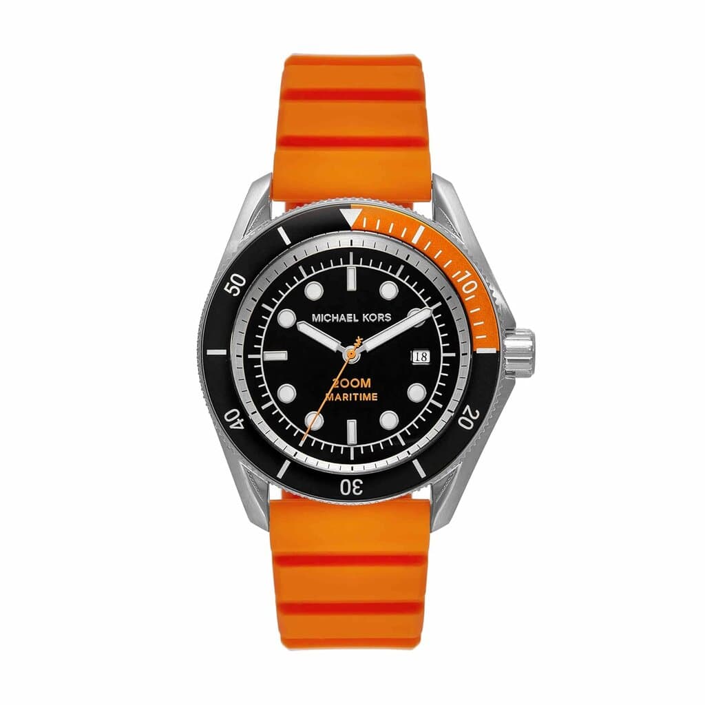 Michael Kors Analog Men's Watch 42mm - MK9157 (Orange) 1