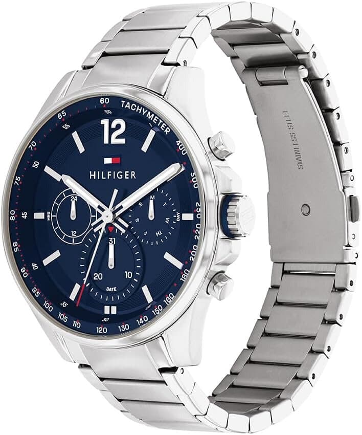Tommy Hilfiger Multifunction Men's Watch 45mm - 1791975 (Silver) 2