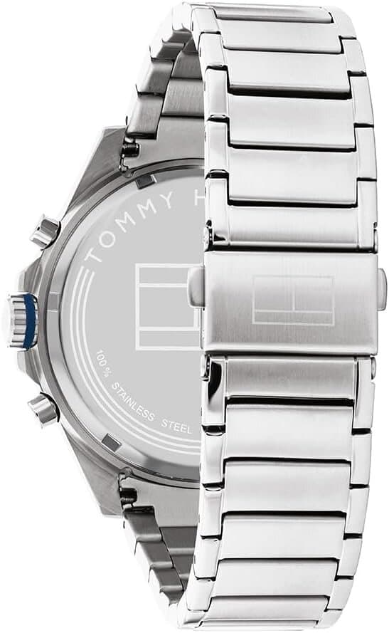 Tommy Hilfiger Multifunction Men's Watch 45mm - 1791975 (Silver) 3