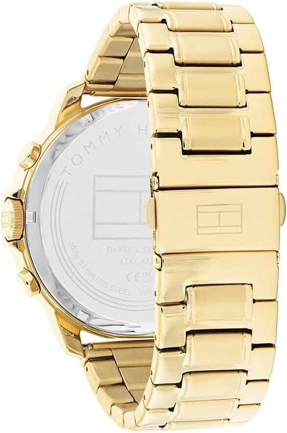 Tommy Hilfiger Analog Men's Watch 50mm - 1710511 (Gold) 3