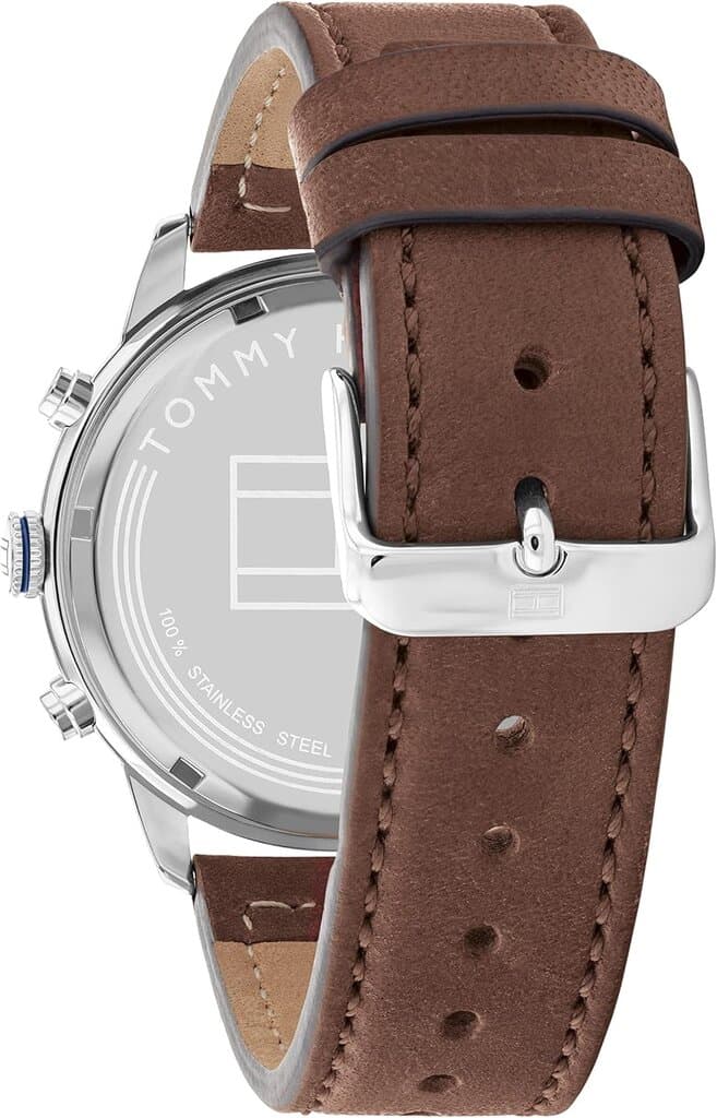 Tommy Hilfiger Analog Men's Watch 44mm - 1791946 (Brown) 3