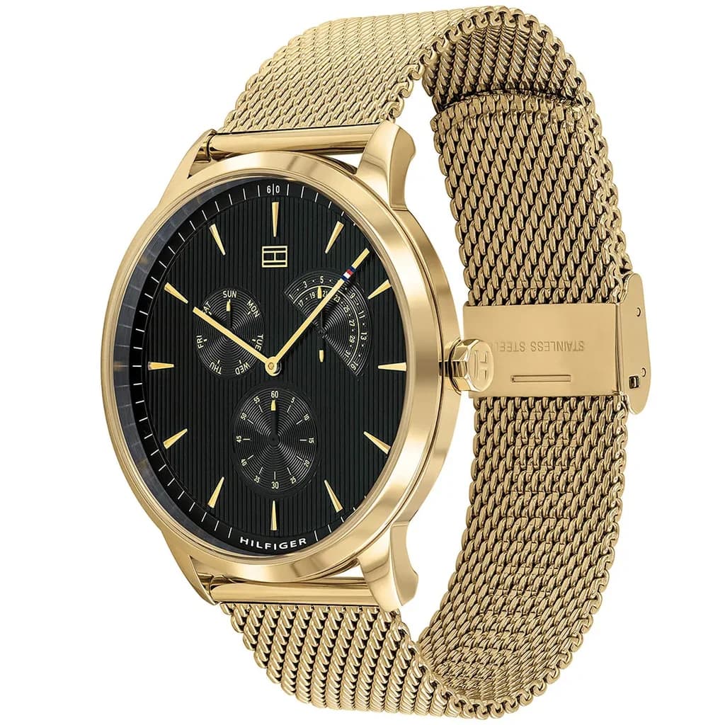 Tommy Hilfiger Men's Watch 44mm - TH.376.1.34.2656 (Gold) 2
