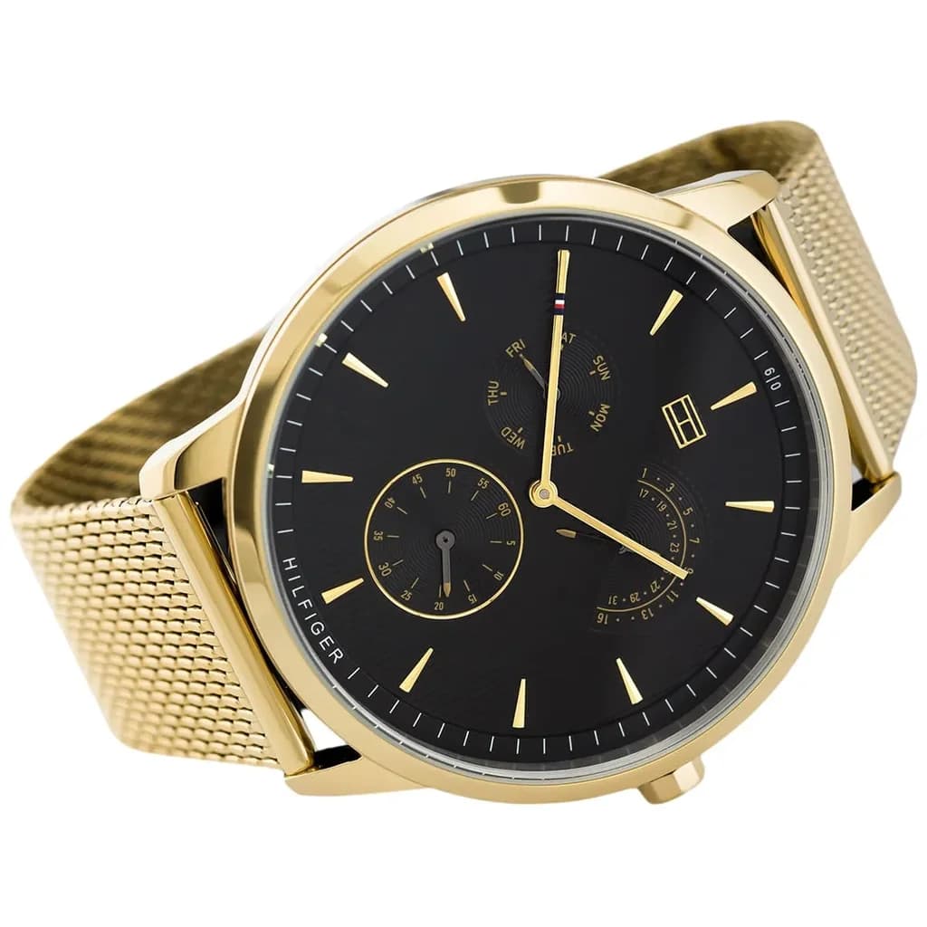 Tommy Hilfiger Men's Watch 44mm - TH.376.1.34.2656 (Gold) 7